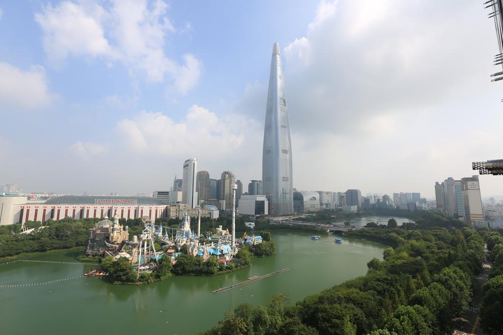 Lotte World Lake View Loft Seoul Exterior foto